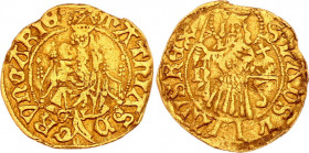 Hungary 1 Dukat 1483 - 1485 (ND) Nagybanya
Gold 3.02g; Matthias I (1458-1490)