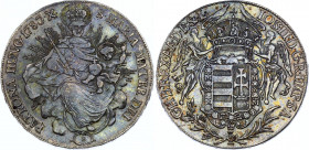 Hungary 1 Taler 1783 B
KM# 395.1; Silver; Joseph II; Unmounted with Amazing Toning!