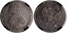 Russia Poltina 1710 R1 RNGA XF40 
Bit# 577 (R1); Silver 14,00g.; XF