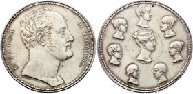 Russia 1-1/2 Roubles - 10 Zlotych 1836 "Family Rouble" Collectors Copy!
Bit# 888 (R2); Silver 30.96g; 1,5 рубля - 10 злотых 1836 года Р.П. УТКИНЪ "Се...