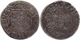 German States Elbing Poltorak 1632 Swedish Occupation
Kopicki# 9608; Silver 0,9g.; Gustav II Adolf ( 1626-1632); VF
