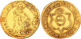 German States Frankfurt 1 Goldgulden 1621 Very Rare!
KM# 67; Gold 3.08g; Ferdinands II.; Most Likely Repaired