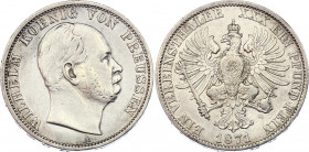 German States Prussia 1 Vereinsthaler 1871 A
KM# 494; Silver; Wilhelm; XF-