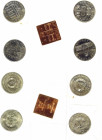 Germany - DDR 4 Coins Set 1987
KM# 1360; Silver; Pius I; VF-XF