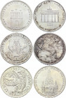 Germany - FRG 6 x 10 Mark 1987 - 1995
Silver; Various Dates & Motives