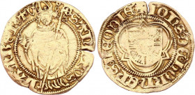 Belgium Liege AV Florin 1485 - 1505 (ND)
Chestret 386; Dengis 768; Delm. 333; Gold 2.36g; Jean de Hornes (1485-1505)