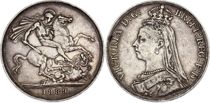 Great Britain 1 Crown 1889
KM# 765; Silver; Victoria; XF