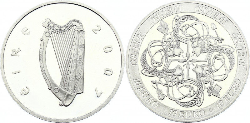 Ireland 10 Euro 2007
KM# 58; Silver; European Culture - Ireland; Proof