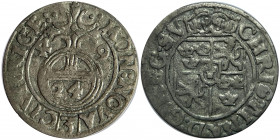 Sweden Dreipelker 1649 R
Khaliak# 1510A R; Silver 0,8g.