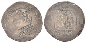 FRANCIA
Napoleone III Imperatore, 1852-1870.
10 centesimi, B Rouen (rappresentazione satirica di Napoleone III).
Ag gr. 24,86 
Dr. Testa nuda a s....