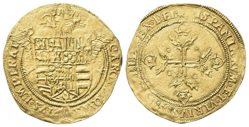 SPAGNA
Carlo V D’Asburgo, Re di Spagna, Sicilia, Napoli, 1516-1556, Imperatore,...