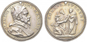 ROMA
Clemente X (Emilio Altieri), 1670-1676. 
Medaglia 1670 a. I opus G. Lucenti. 
Ag gr. 12,47 mm 31,3
Dr. CLEMENS X - PONT MAX A I. Busto del Po...