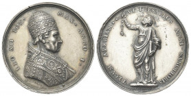 ROMA
Leone XII (Annibale Sermattei della Genga), 1823-1829.
Medaglia 1824 a. I opus G. Cerbara.
Ag gr. 33,24 mm 42,5
Dr. LEO XII PON - MAX ANNO I....