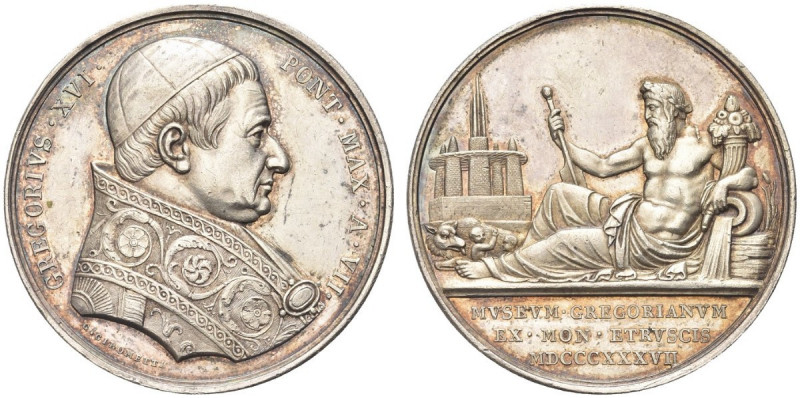 ROMA
Gregorio XVI (Bartolomeo Alberto Cappellari), 1831-1846.
Medaglia 1837 a....