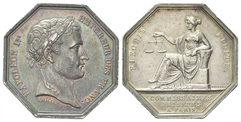 FRANCIA
Periodo Napoleonico, dal 1795 al 1815.
Medaglia ottagonale 1807 commis...