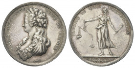 GERMANIA
Maria Antonietta, 1755-1775.
Medaglia 1793 ca opus Loos.
Ag gr. 9,16 mm 30,7
Dr. MARIE ANOINETTE - REINE DE FRANCE. Busto a s., con accon...