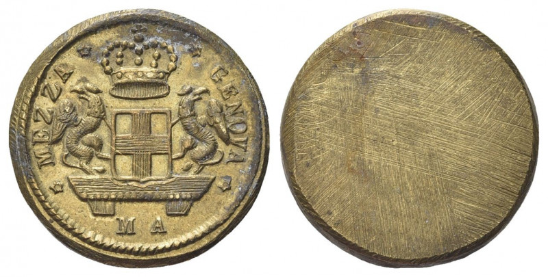 GENOVA
Dogi Biennali, 1528-1797. III Fase, 1637-1797.
Peso Monetale di Due Dop...