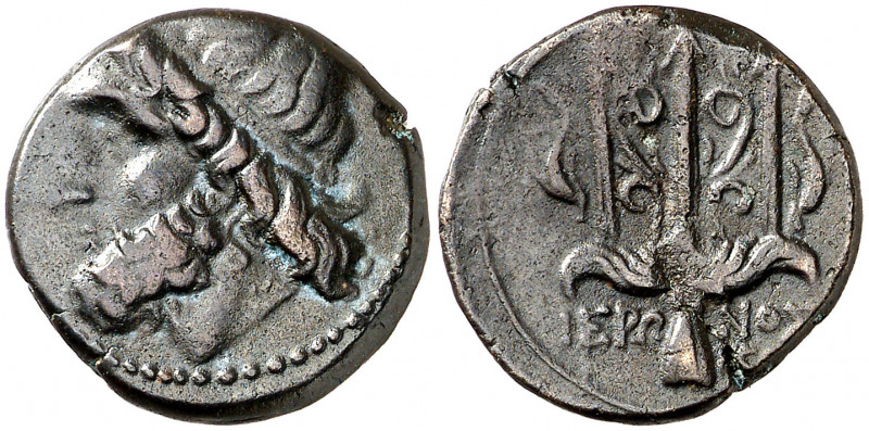 Hierón II (275-215 a.C.). Sicilia. Siracusa. AE 19. (S. 1223 var) (CNG. II, 1550...