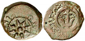 Judea. (80-79 a.C.). Alejandro Jannaeo (103-76 a.C.). AE 15. (S. 6088) (CNG. X, 644). 1,40 g. MBC.