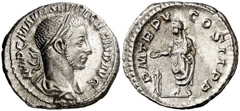 (226 d.C.). Alejandro Severo. Denario. (Spink 7899) (S. 289) (RIC. 55). 3,35 g. ...
