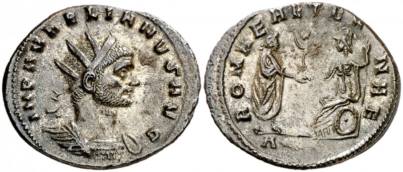 (272 d.C.). Aureliano. Antoniniano. (Spink 11603 var) (Co. 220) (RIC. 405). 3,67...