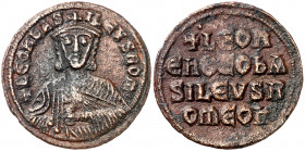 León VI (886-912). Constantinopla. Follis. (Ratto 1873) (S. 1729). 7,13 g. MBC.