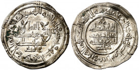 Califato. AH 391. Hixem II. Al Andalus. Dirhem. (V. 549) (Fro. 22). 2,85 g. MBC+.