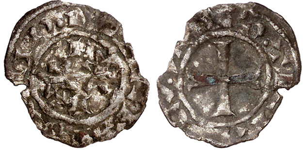 Vescomtat de Besiers. Ramón Trencavel (1150-1167). Òbol. (Cru.Occitània 18) (Cru...