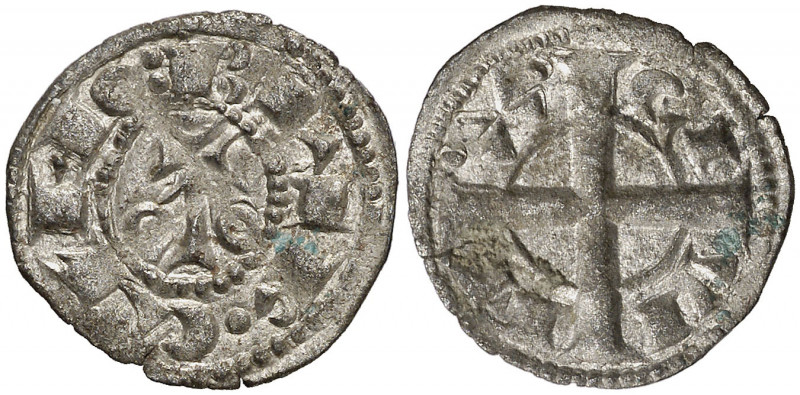 Alfons I (1162-1196). Barcelona. Diner. (Cru.V.S. 296 var) (Cru.C.G. 2100d). Ex ...