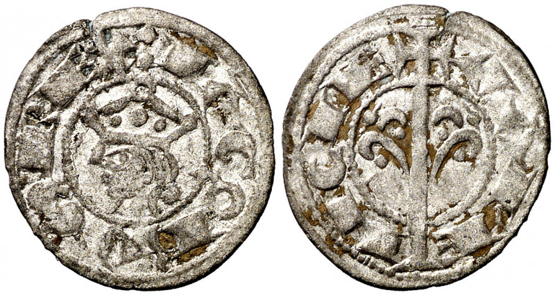 Jaume I (1213-1276). València. Diner. (Cru.V.S. 316) (Cru.C.G. 2129). Segunda em...