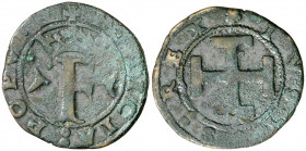 Ferran II (1479-1516). Nàpols. Cavall. (Cru.V.S. 1294) (Cru.C.G. 3194) (MIR. 120). Ex Colección Crusafont 27/10/2011, nº 667. Escasa. 1,59 g. MBC.