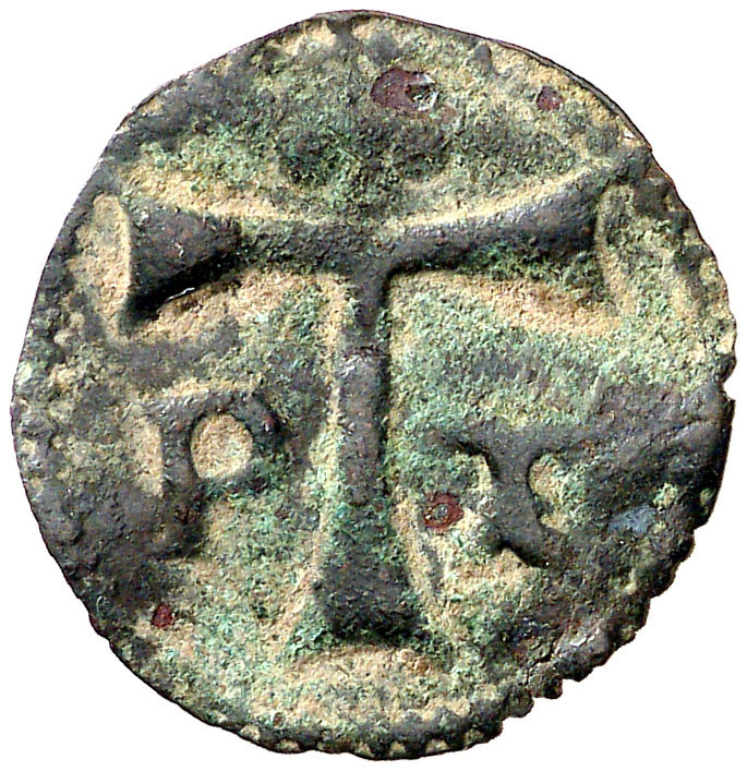 Tarragona. Pellofa. (Cru.L. 2161). Latón. 0,45 g. MBC.