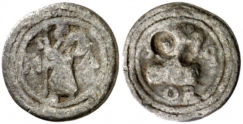 Manacor. Plom. (Cru.L. 2411). 1,65 g. MBC-.