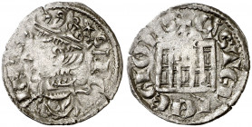 Sancho IV (1284-1295). Sin marca de ceca. Cornado. (AB. 294). 0,76 g. MBC+.