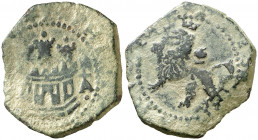 s/d. Felipe II. Cuenca. 1 ochavo. (AC. 57). 4,49 g. BC+.