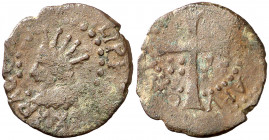s/d. Felipe IV. Mallorca. 1 dobler. (AC. 32) (Cru.C.G. 4432a var) 1,35 g. MBC-.