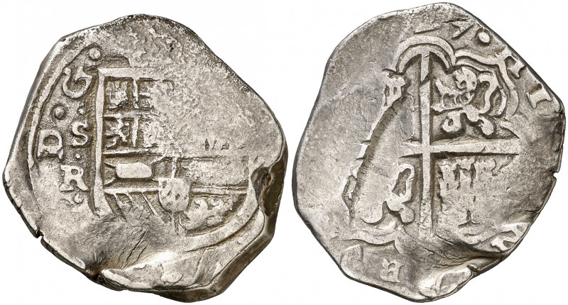 (16)27. Felipe IV. Sevilla. R. 4 reales. (AC. 1186). La R del ensayador grande. ...