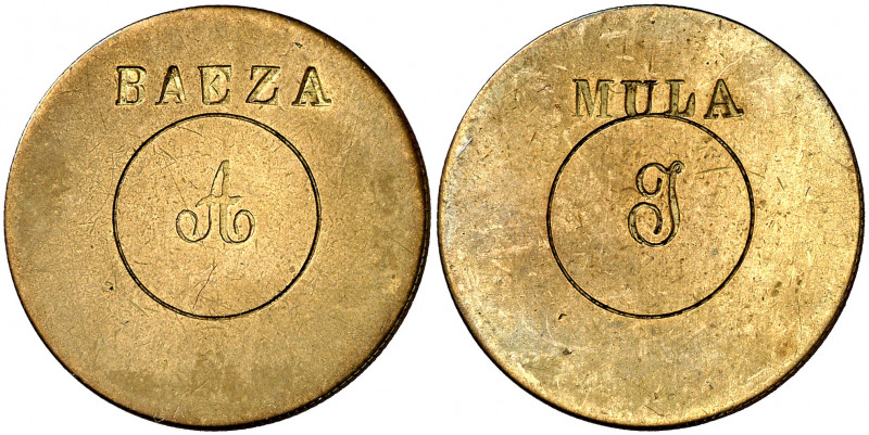 Baeza (Jaén). Mula. 7,40 g. MBC+.