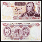 Irán. SH 1350 (1971). Banco Markazi. 100 rials. (Pick 98). Shah Pahlavi, Comandante en jefe. Ex Colección Suleiman 20/09/2018, nº 383. S/C.