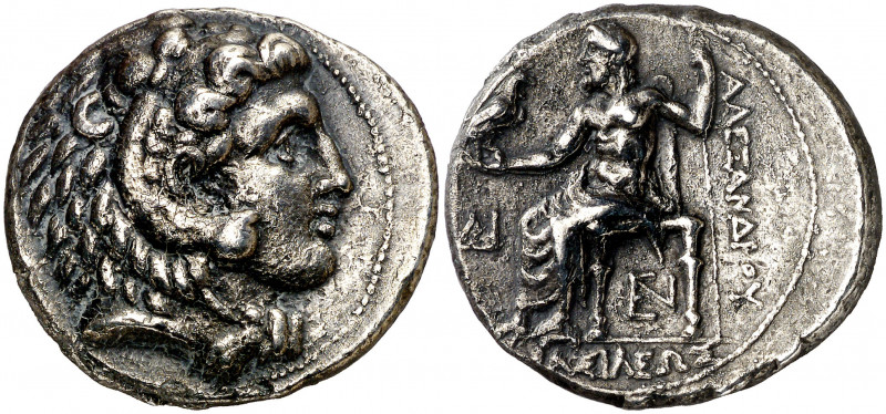 Imperio Macedonio. Alejandro III, Magno (336-317 a.C.). Side. Tetradracma. (S. 6...