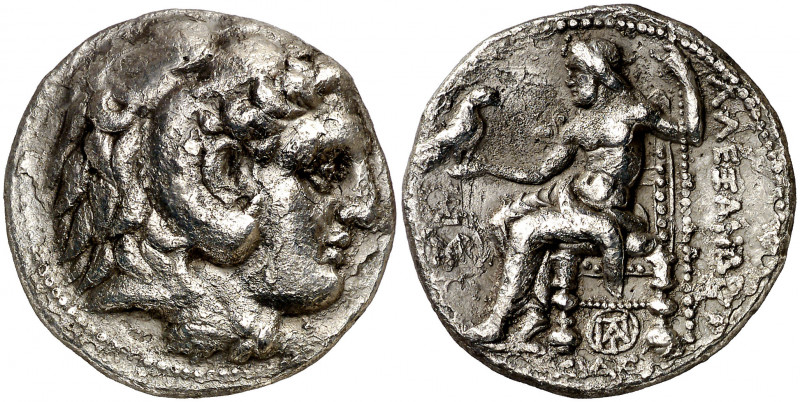 Imperio Macedonio. Alejandro III, Magno (336-323 a.C.). Babilonia. Tetradracma. ...