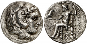 Imperio Macedonio. Alejandro III, Magno (336-323 a.C.). Babilonia. Tetradracma. (S. 6720 var) (MJP. 3734). 15,80 g. MBC/MBC+.
