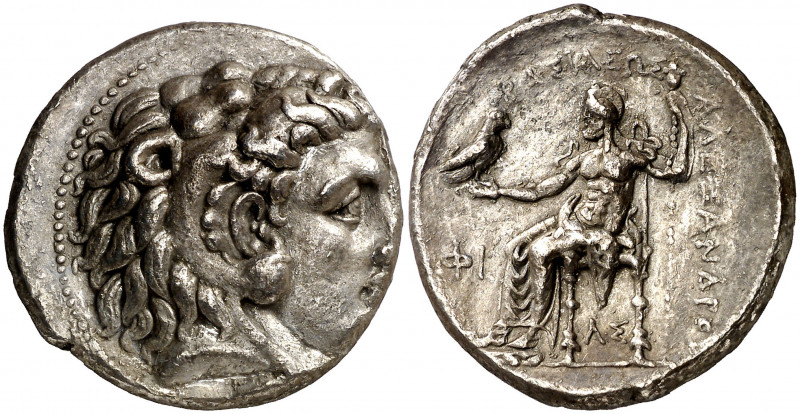 Imperio Macedonio. Alejandro III, Magno (336-323 a.C.). Side. Tetradracma. (S. f...