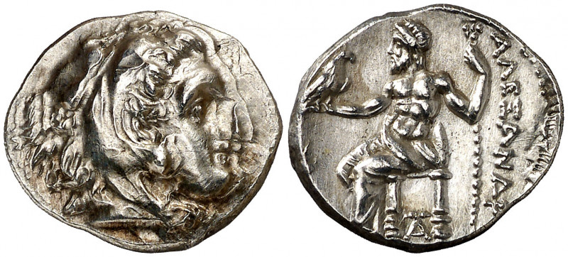 Imperio Macedonio. Alejandro III, Magno (336-323 a.C.). Sardis. Dracma. (S. 6730...