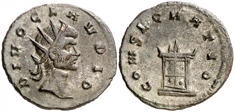 (270 d.C.). Claudio II. Antoniniano. (Spink 11462) (Co. 50) (RIC. 261). 3,34 g. ...