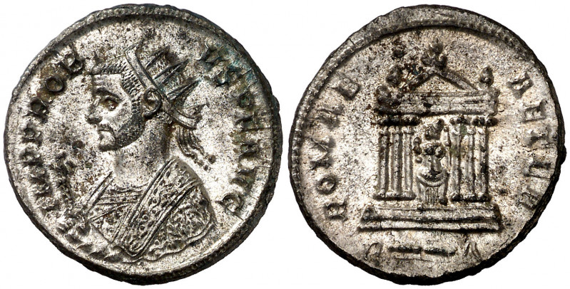 (277-280 d.C.). Probo. Antoniniano. (Spink 12027 var) (Co. 533) (RIC. 183). Plat...