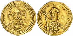 Constantino VIII (1025-1028). Constantinopla. Histamenon nomisma. (Ratto 1969) (S. 1815). 3,88 g. MBC+.