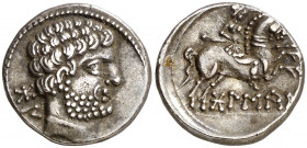 Bolscan (Huesca). Denario. (FAB. 1911) (ACIP. 1417). 4,13 g. EBC-.