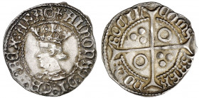Alfons IV (1416-1458). Perpinyà. Croat. (Cru.V.S. 825.6) (Badia 584) (Cru.C.G. 2868k). Bella. Preciosa pátina. Ex Colección Ègara 26/04/2017, nº 408. ...