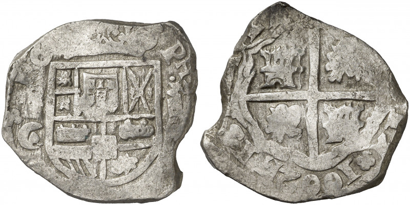 1662. Felipe IV. Toledo. CA. 8 reales. (AC. 1689). La leyenda del reverso comien...